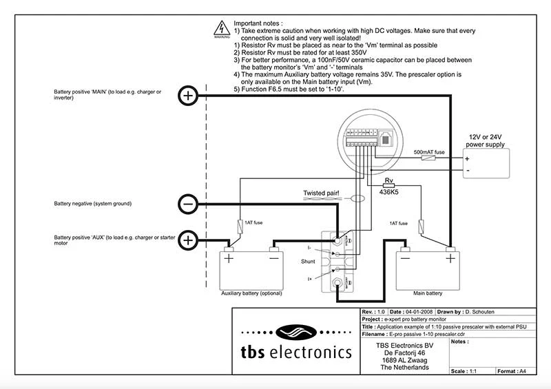 TBS 1:10 Voltage Pre-Scaler - Image 3
