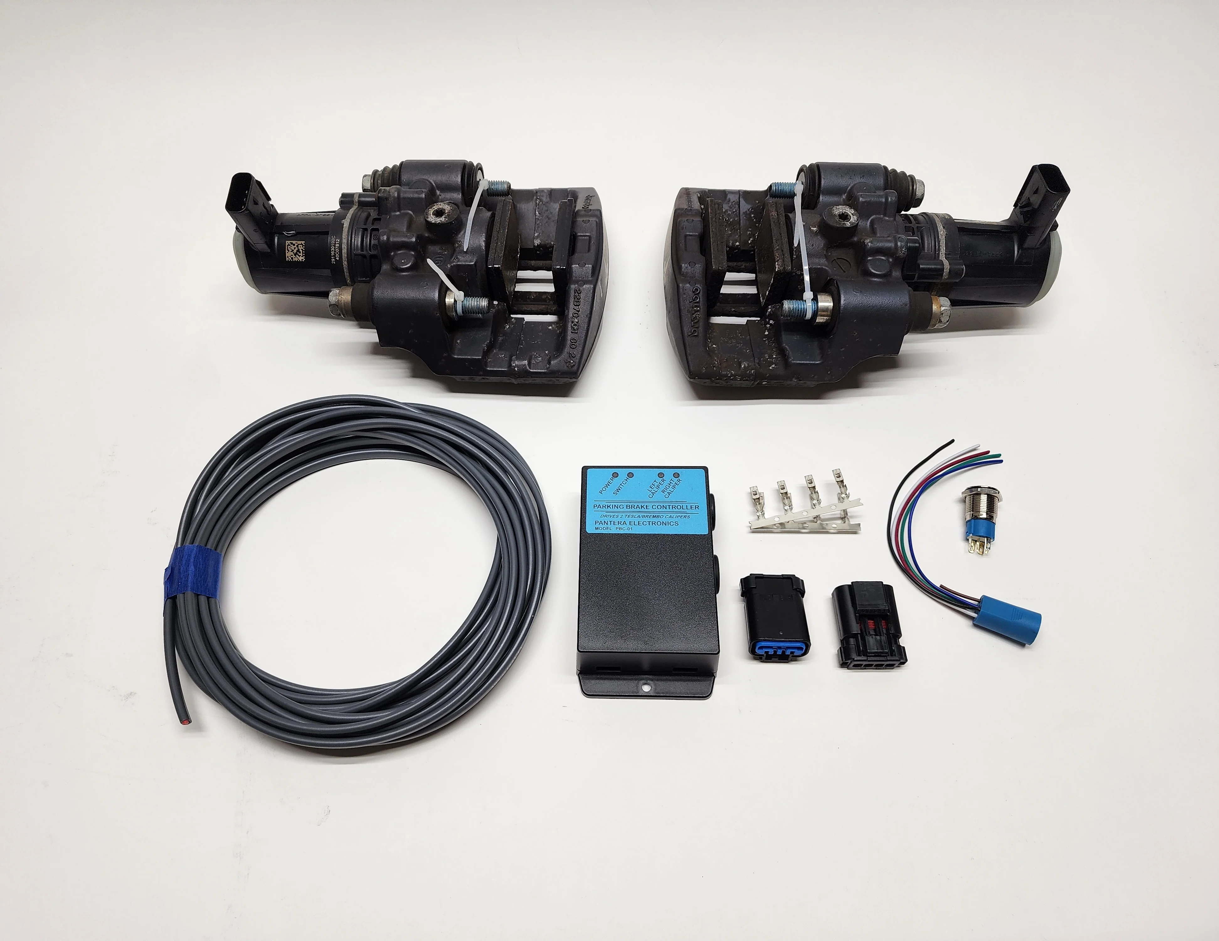 Reclaimed Model S Parking Brake Calipers - Pair - Image 3